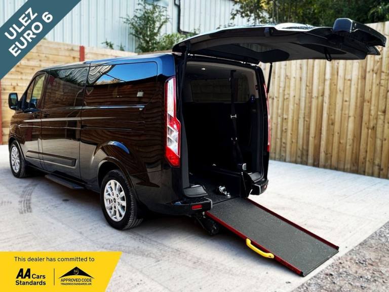 2019 Ford Tourneo Custom L2 LWB 5 Seat Twin Wheelchair Accessible Disabled Access Vehicle WAV MPV...