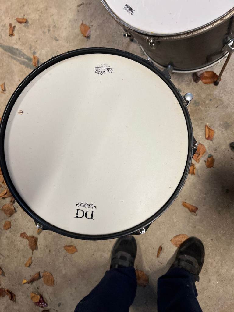 Drum Kit Performance Percussion - Plays well but tatty