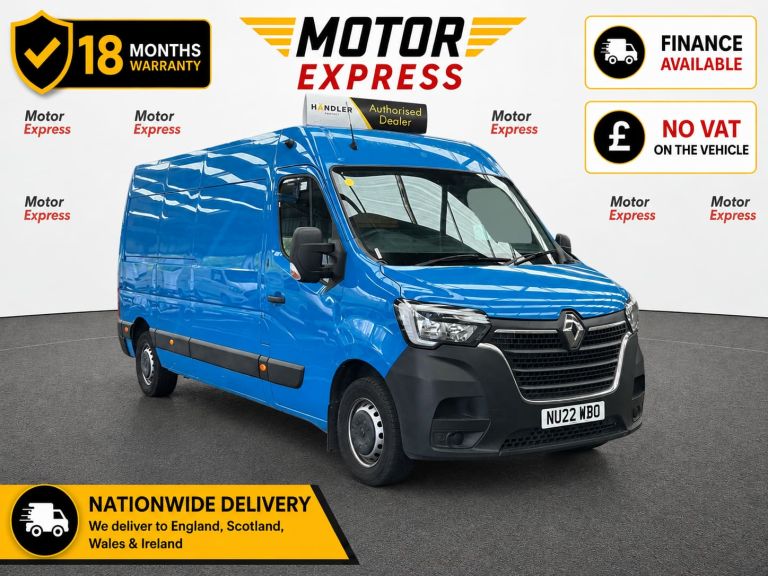2022 Renault Master LM35 ENERGY dCi 150 Business Medium Roof Van PANEL VAN Diesel Manual