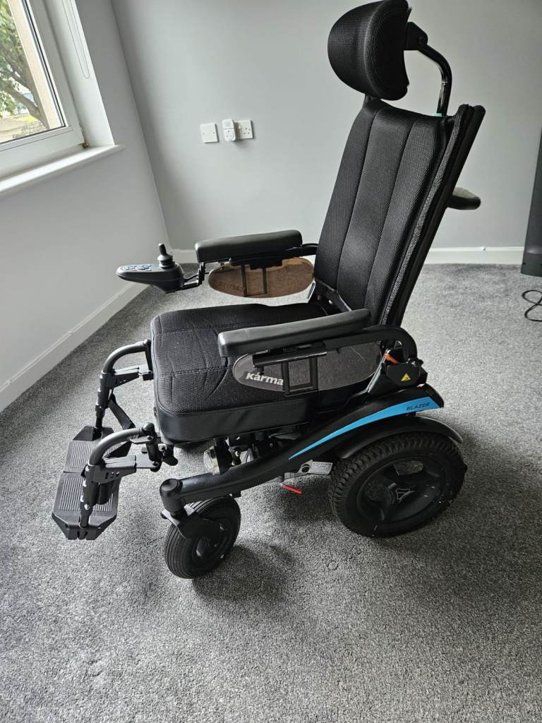 Karma Electric Wheelchair – Black, Good Condition