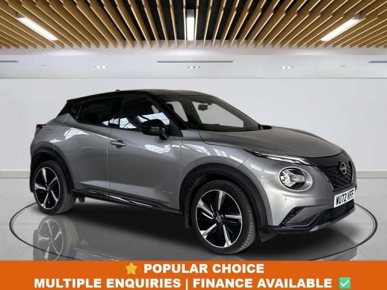 2022 Nissan Juke 1.6 Tekna+ SUV 5dr Petrol Hybrid Auto Euro 6 (143 ps) HATCHBACK PETROL/ELECTRIC ...