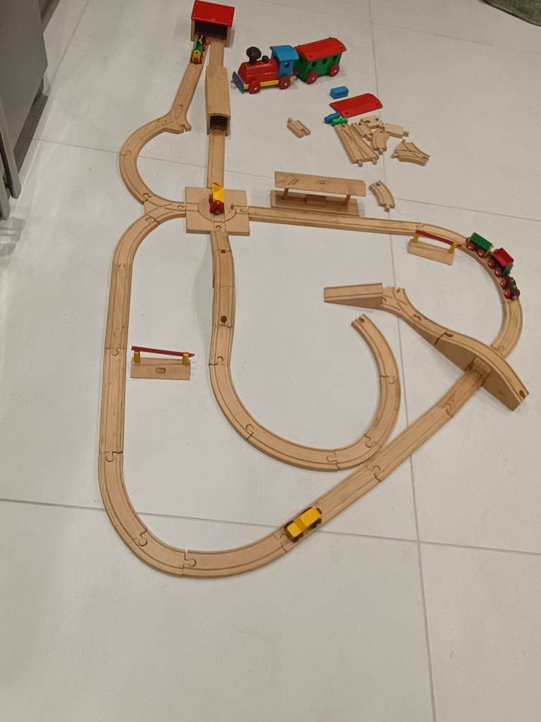Brio wood railway 