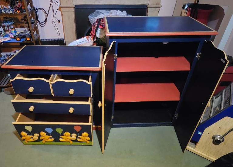 Free Kids furniture drawers and cupboard