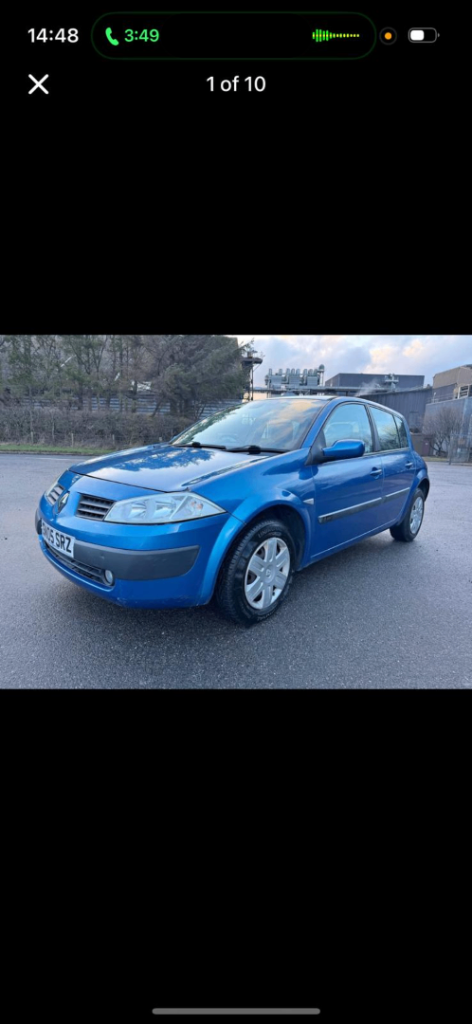 Renault, MEGANE, Hatchback, 2005, Other, 1598 (cc), 5 doors