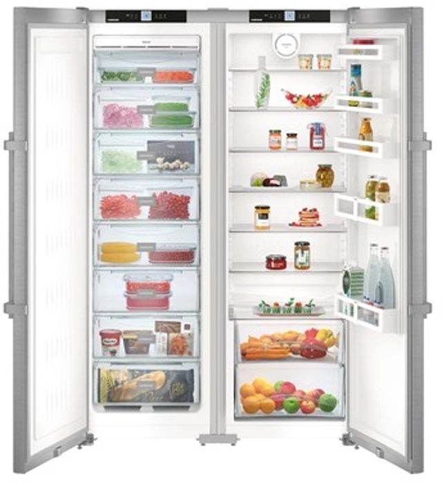 Liebherr SBSef 7242 Freestanding Side-by-Side Fridge Freezer Set
