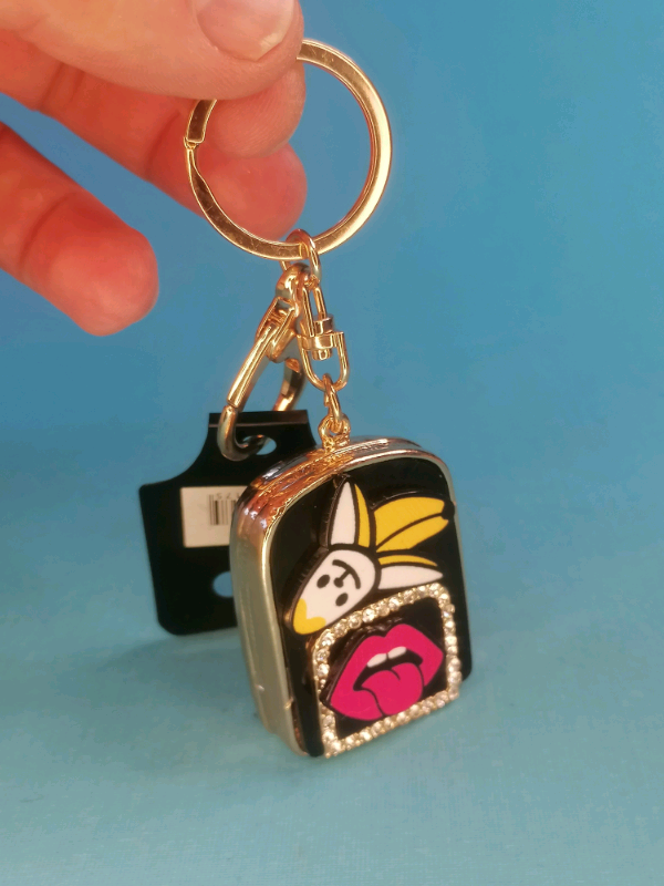 Funny key holder (banana+ lips). 