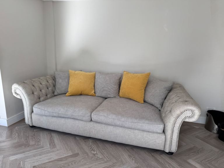 Furniture village Lanesborough scatter back 4 seater sofa