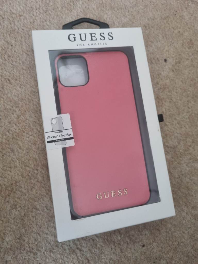 GUESS Pink iPhone 11 Pro Max Case - Brand New