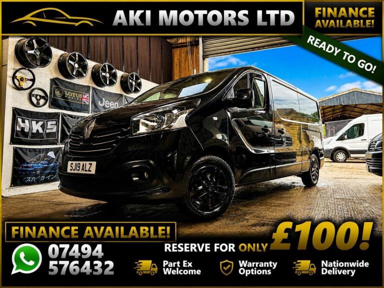 RENAULT TRAFIC 1.6 dCi 29 Sport Nav LWB Standard Roof Euro 6 5dr 2019