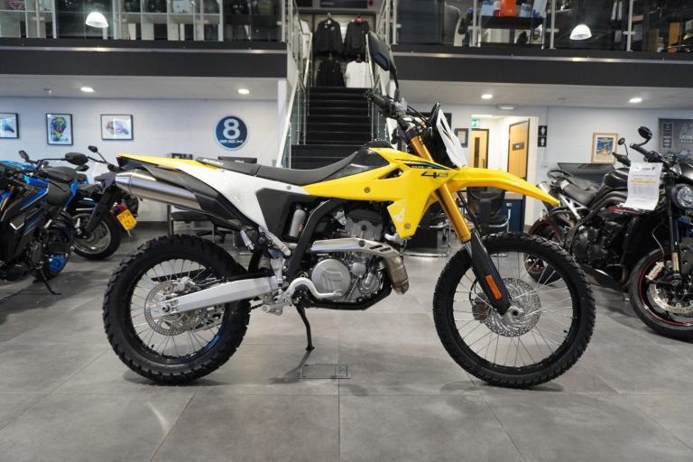 Suzuki DR-Z4S, 2026, Champion Yellow. IN STOCK NOW