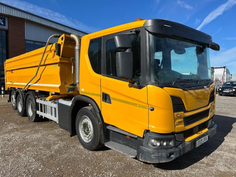 SCANIA L360 8X4 TRIDEM STEEL TIPPER 2021 – EX21 JVA