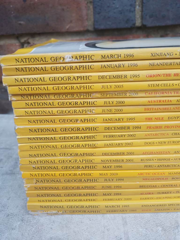 national geographic magazines