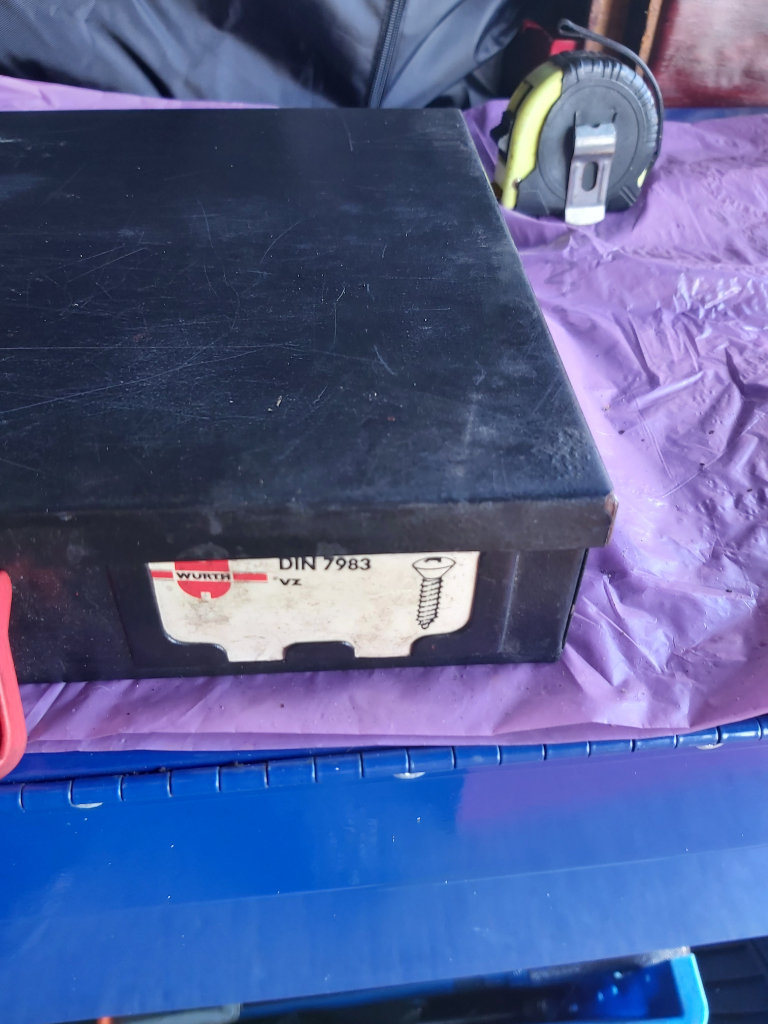 Here is a WURTH storage box ideal for screws etc.