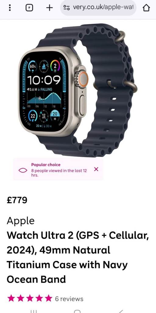 Watch Ultra 2 (GPS + Cellular) 49MM