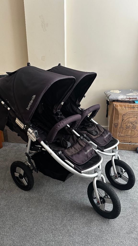 Bumbleride Twin Buggy Stroller Large Wheels