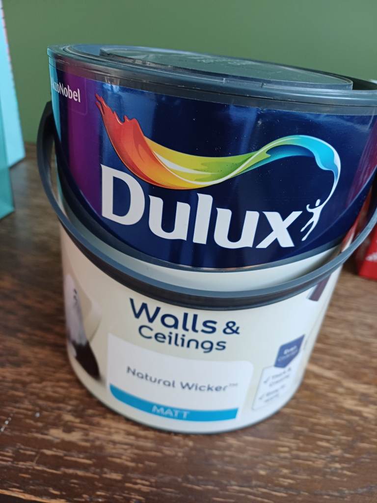 2.5 litre natural wicker dulux paint