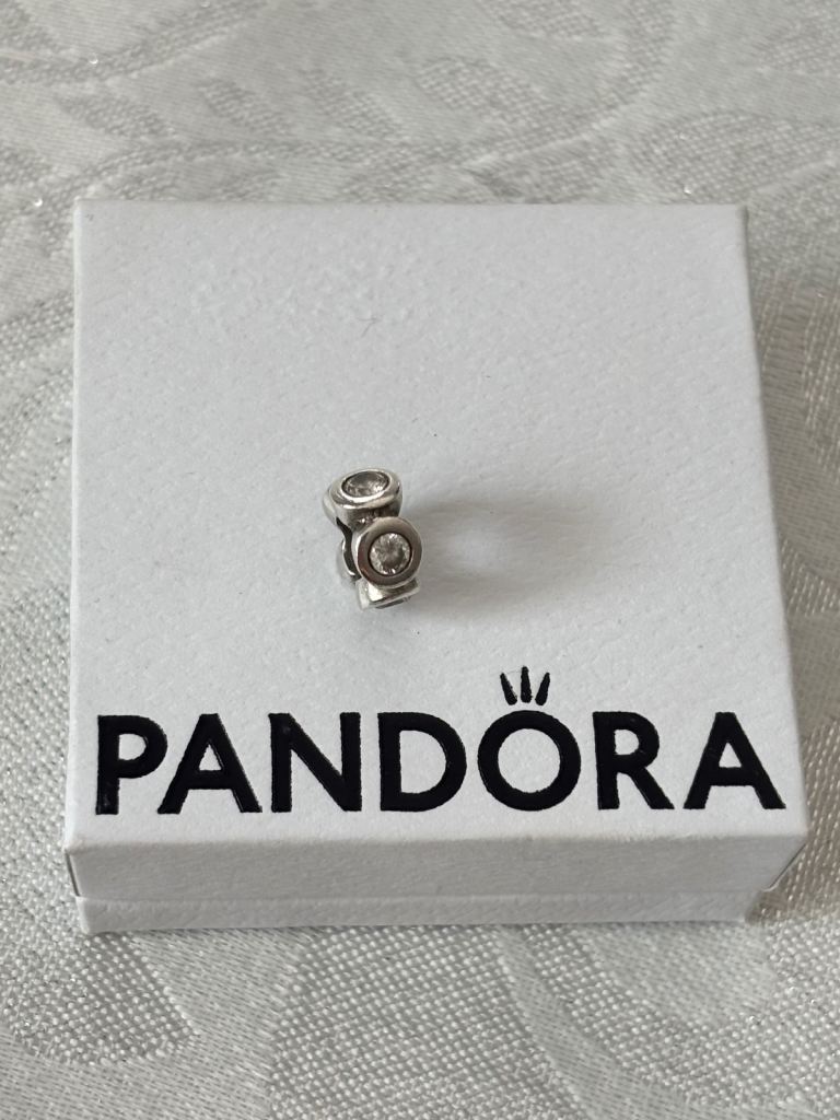 Pandora Lights Clear CZ Spacer Charm