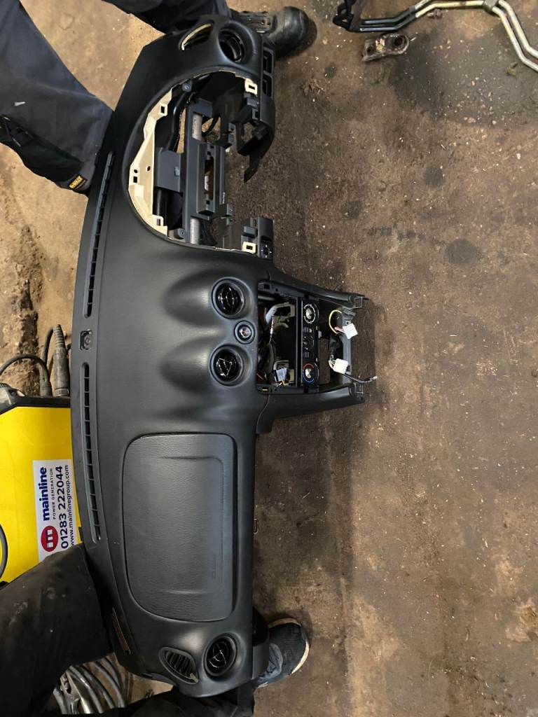 Mazda MX5 mk2.5 black dashboard with airbag & glove box