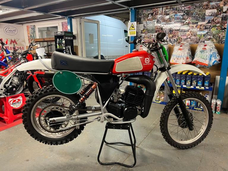 1979 Husqvarna WR250 250cc Classic Scrambler Bike - Enduro Motocross Rare Iconic