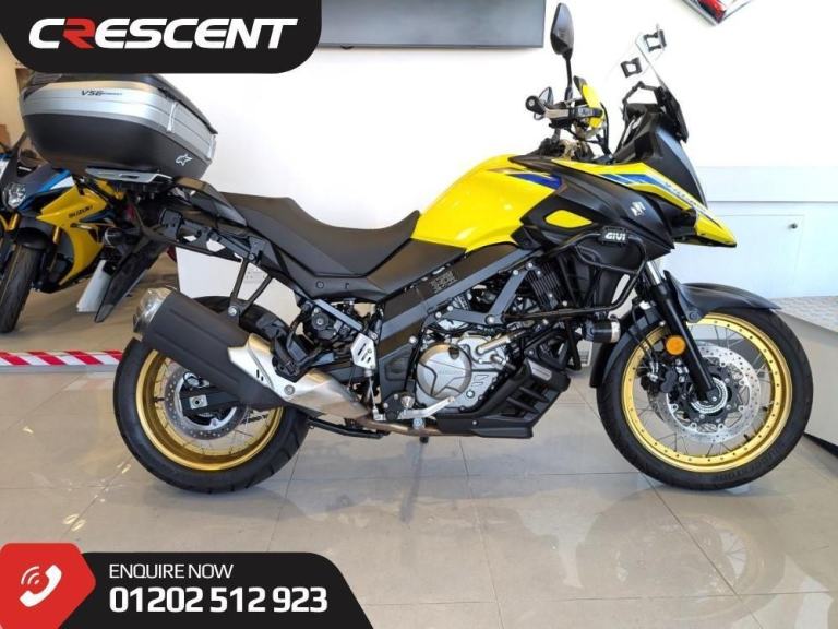 2023 SUZUKI V-STROM 650 - ENGINE BARS - TOP BOX - HAND GUARDS