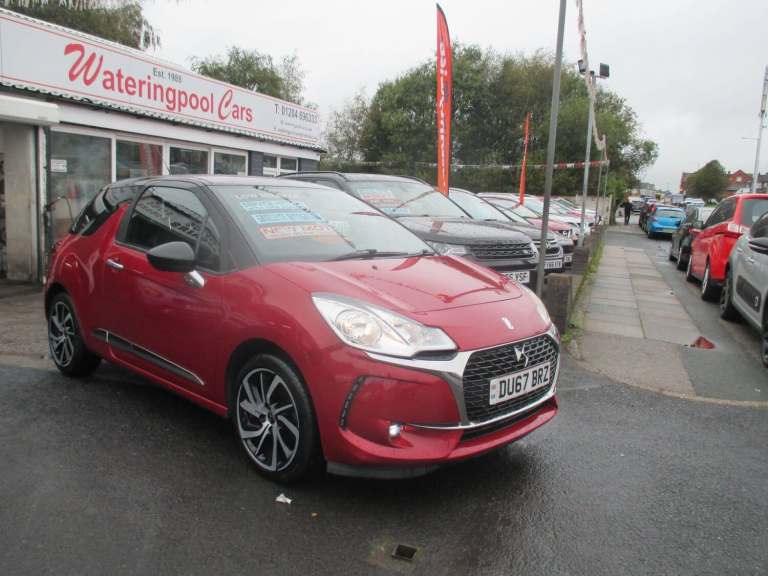 2017 DS Automobiles DS 3 1.2 PureTech Connected Chic Euro 6 3dr HATCHBACK Petrol Manual