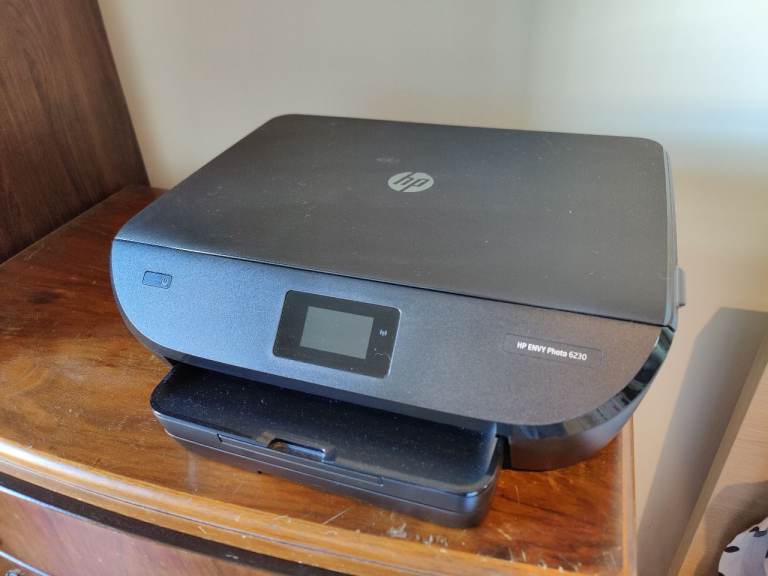 HP Envy Photo 6230 (blocked ink jet)