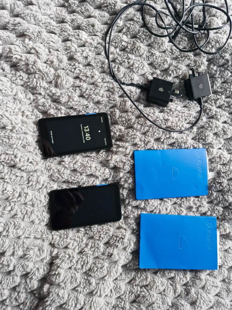 Paypal izettle card machines with chargers