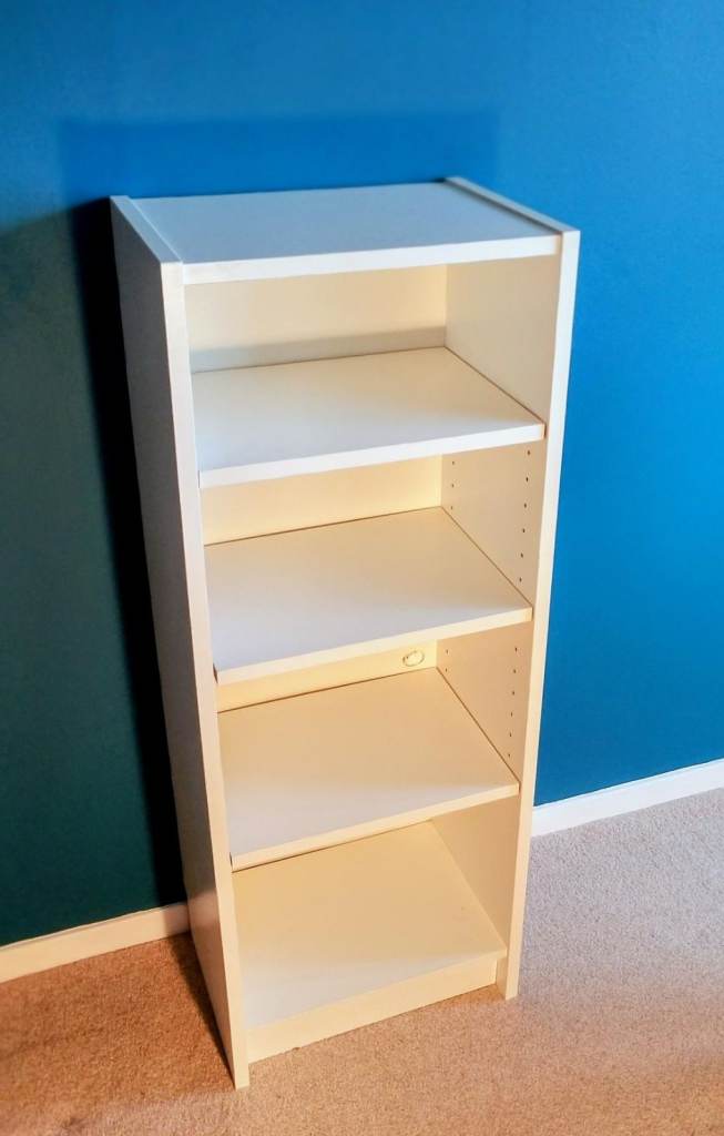 Ikea white Billy bookcase shelf unit