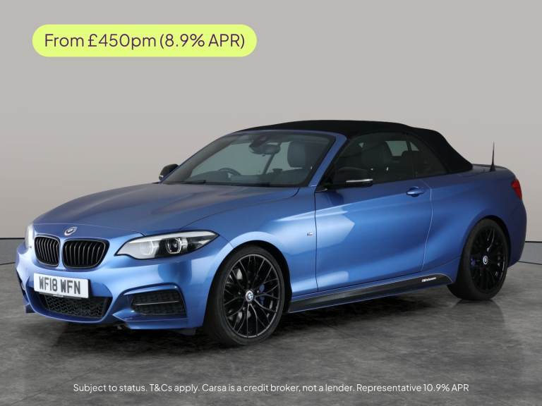 2018 BMW 2 Series 3.0 M240i Convertible 2dr Petrol Auto Euro 6 (s/s) (340 ps) - SPEED LIMIT I Con...