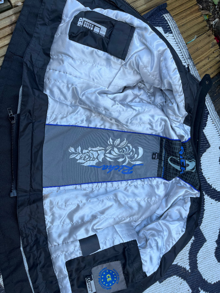 Woman's motorbike jacket size small - medium  