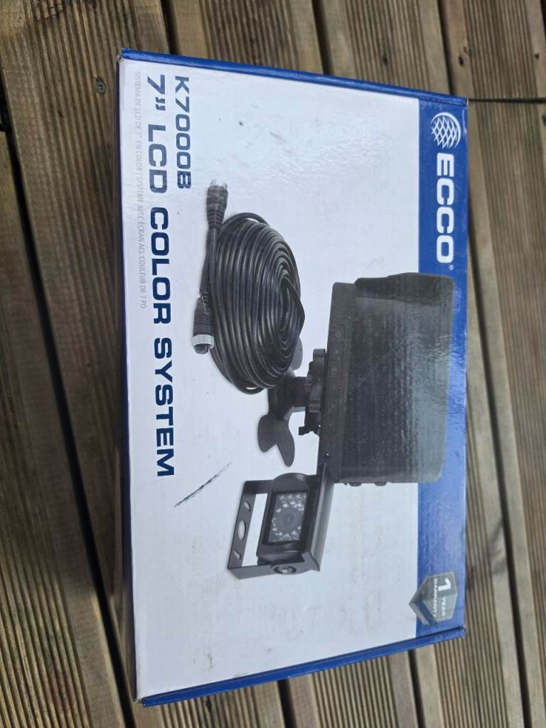 ECCO K7000B 7" LCD Colour System Camera Kit - Brand New