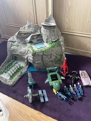 Thunderbirds Tracy island interactive playset