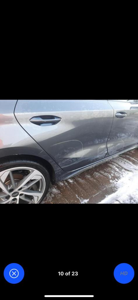 2023 Audi A3 35 TFSI Black Edition 5dr S Tronic CAT S - 73 REG HATCHBACK Petrol Automatic