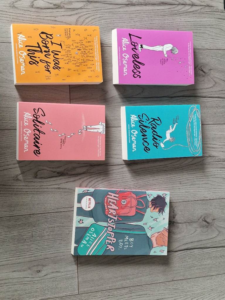 Alice Oseman Book Bundle - 5 Books, Good Condition