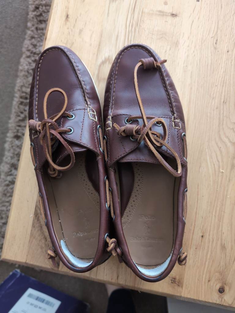 Ralph Lauren mens boat shoes size 10