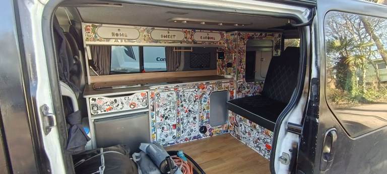 Nissan primastar converted camper