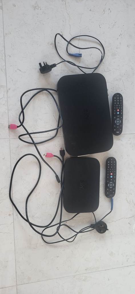TV Boxes and Remotes – Good Condition