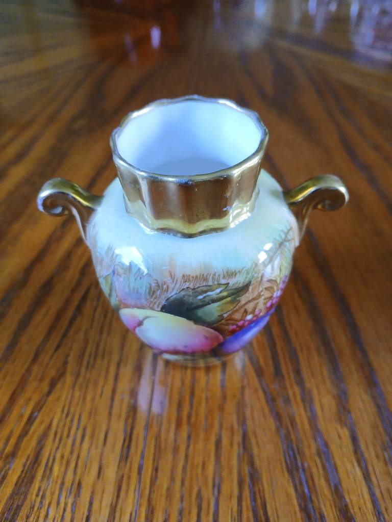 Aynsley Orchard Gold Vase