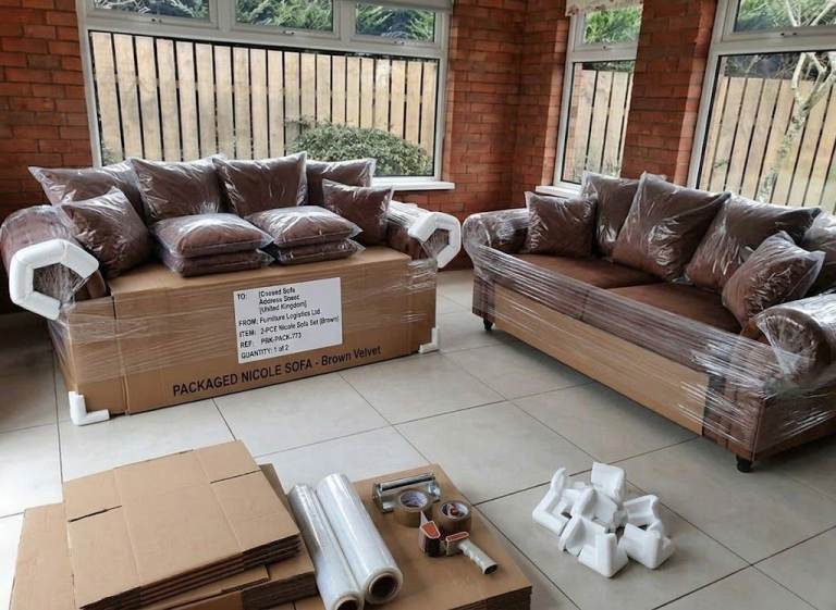Premium 3 and 2 Seater Fabric Sofa Suite – Scatter Back Living Room 