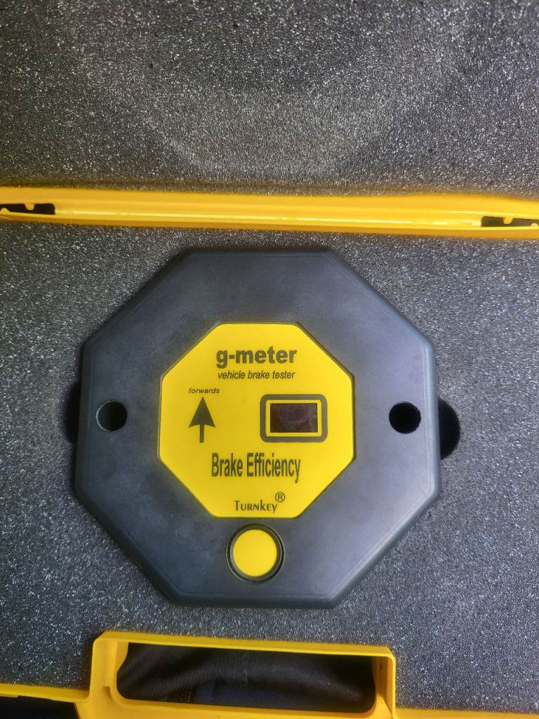 Turnkey g-meter Vehicle Brake Tester