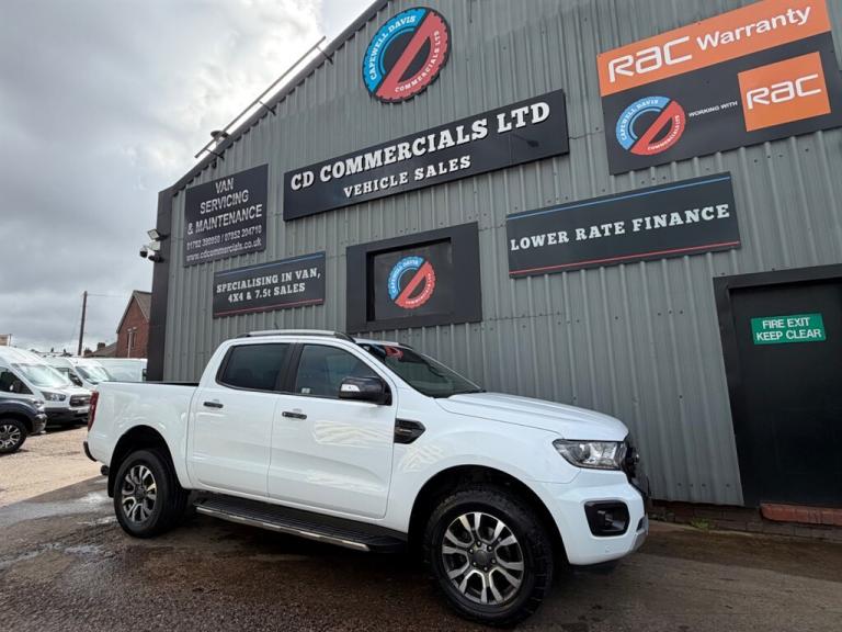 2021 Ford Ranger 2.0TDCI WILDTRAK ECOBLUE Automatic Double Cab Pick Up 4X4 NO VAT  PICK UP Diesel...