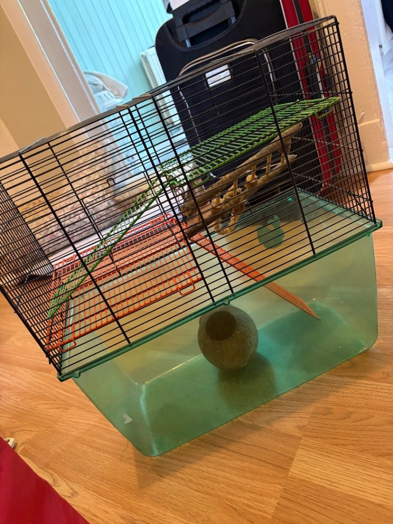 Small pet cage 3 floors 