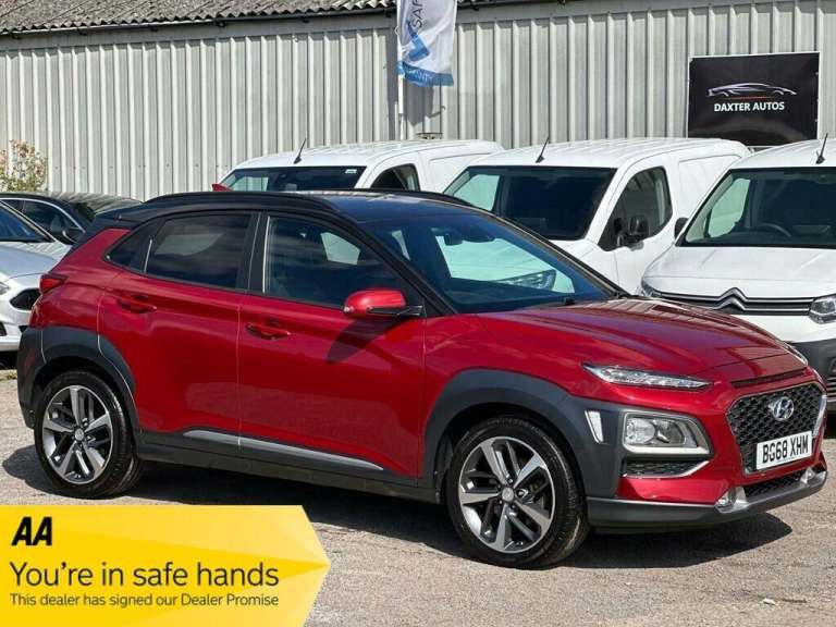 2018 Hyundai KONA 1.0 T-GDi Blue Drive Premium SE Euro 6 (s/s) 5dr HATCHBACK Petrol Manual