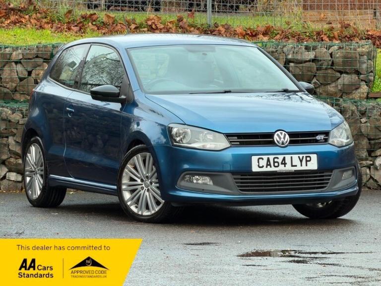 2015 Volkswagen Polo 1.4 TSI BlueMotion Tech BlueGT 3dr HATCHBACK Petrol Manual