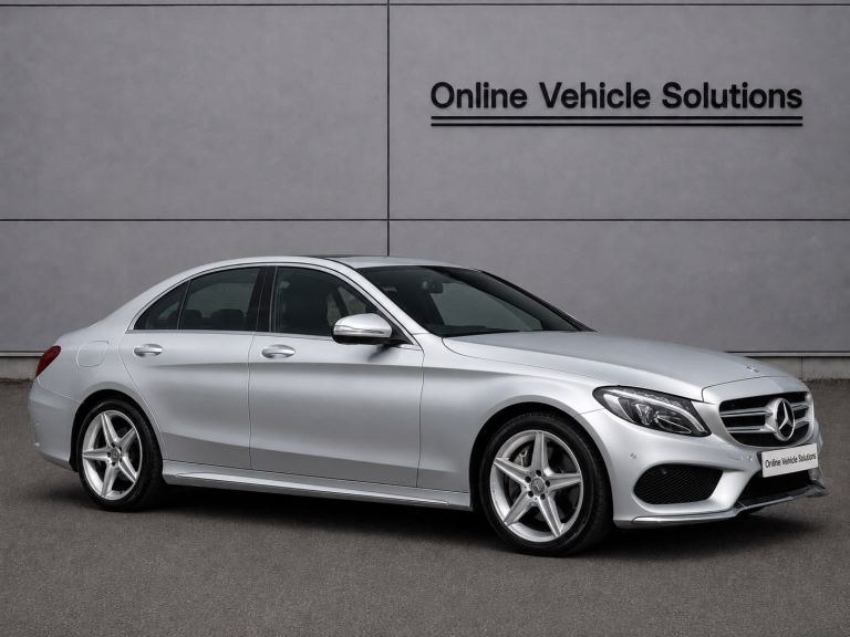 MERCEDES-BENZ C250d AMG LINE DIESEL AUTO 5DR SALOON 2014 [64] SILVER