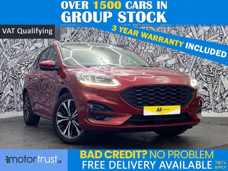 2022 Ford Kuga 2.5h Duratec ST-Line X Edition SUV 5dr Petrol Hybrid CVT Euro 6 (s/s) (190  HATCHB...