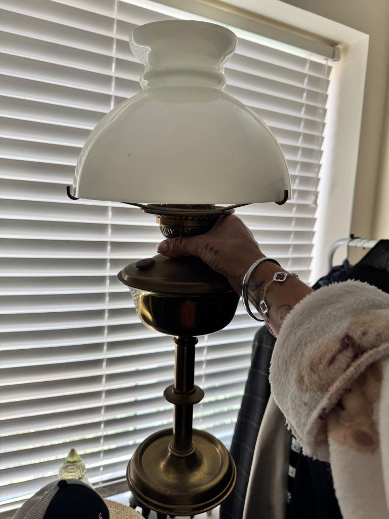 Oil lamp old