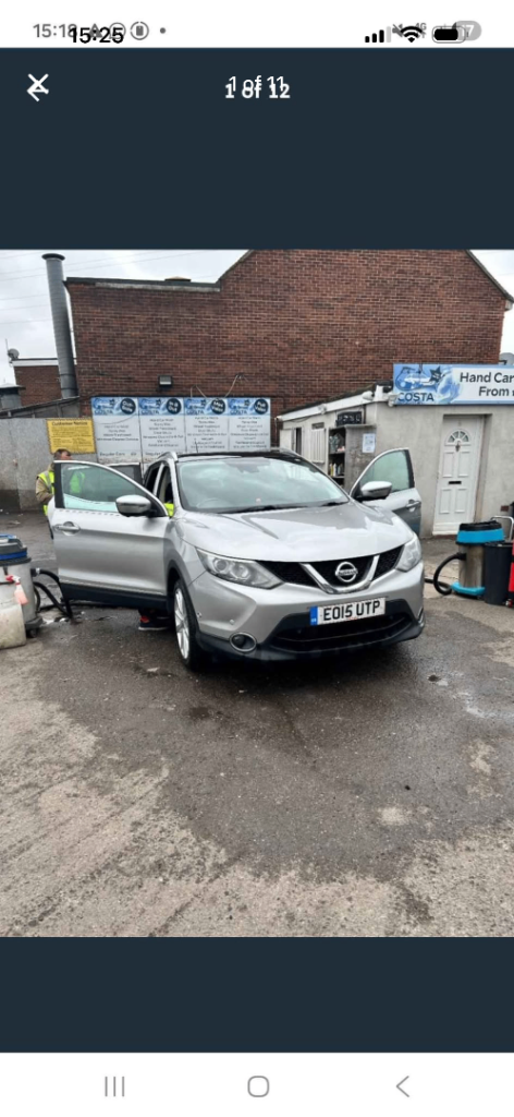 qashqai new chain pan roof year mot 