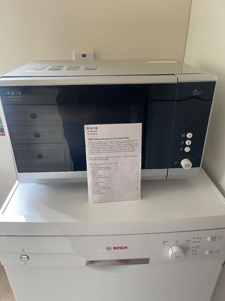 RNIB TALKING MICROWAVE