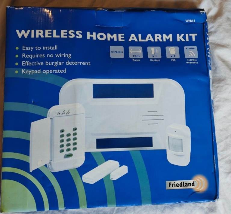 Friedland Wireless Home Alarm Kit - Brand New